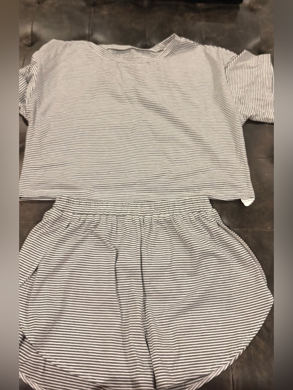 Grey Two Piece Lounge Set